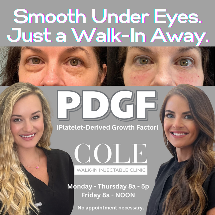 The Power of PDGF: A Breakthrough in Skin and; Scalp Rejuvenation—Now at Our Walk-In Injectable Clinic