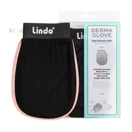 Lindo - Lindo Dermaglove - Deep Exfoliation Mitt: Black/Pink